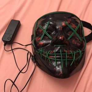 Purge Halloween Light Up Mask